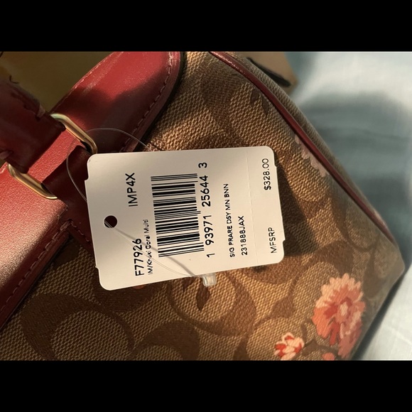 Coach Mini Bennett, Prairie Daisy Cluster print - Picture 3 of 6